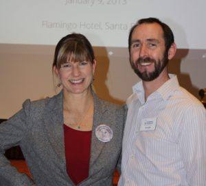 Colette Michaud and Tim Zahner of the Children's Museum of Sonoma County
