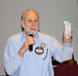 Ted Wilmsen announces dictionary delivery