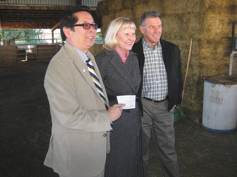 Rotary Club Foundation and Eileen Carlisle Team up to support SRJC Shone Farm Project