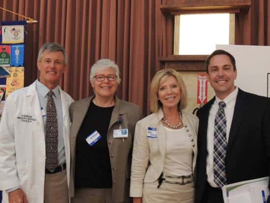 From Memorial Hospital: Tucker Beerbaum, Andrea, Kris Wilson and Todd