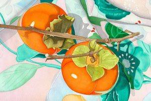 Persimmons-on-Kimono-#5a