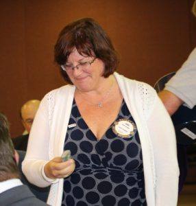 Anne Gospe Raffle loser