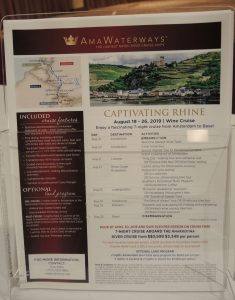 Don’t forget to sign up for the river cruise if you are going!