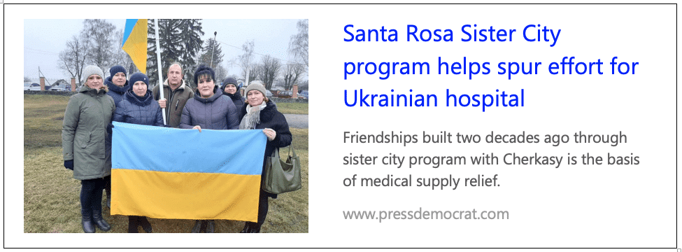 Rotary Helping Ukraine  Rotary Club of Westmount