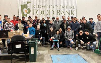 Rotary & Rotaract Support The Food Bank