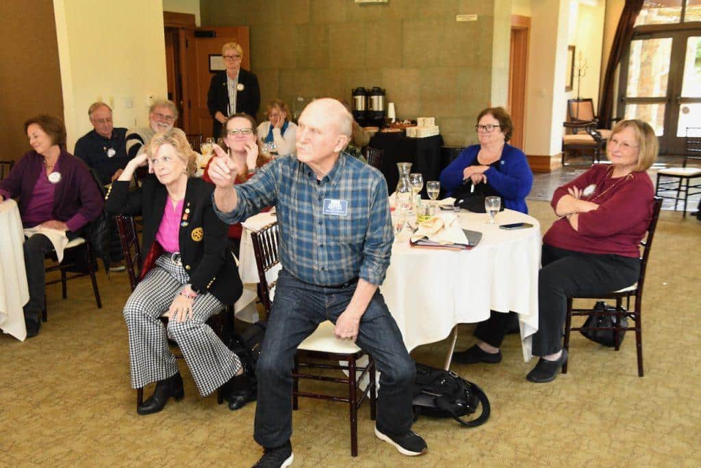 Click on image below to view pictures from this meeting - including great shots of each of the presidents