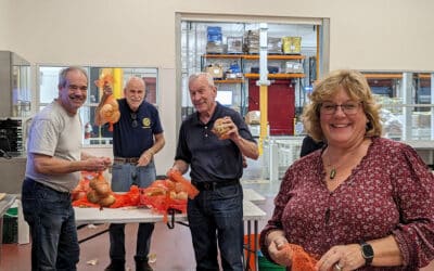 Volunteering At The Food Bank – October 11, 2023